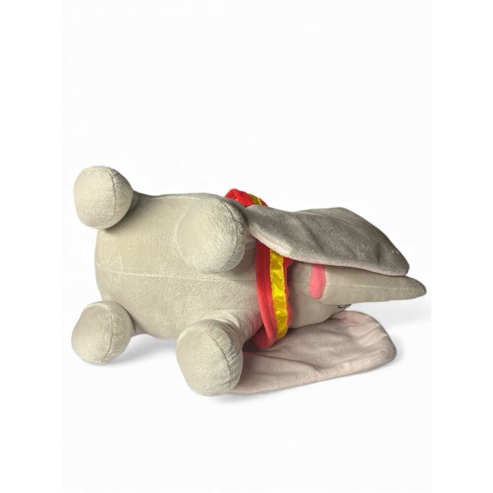 Disney Dumbo Plush Toy – Gray Elephant with Hat & Collar – 10” - Picture 5 of 5